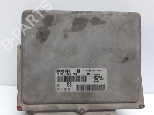 Used Engine control unit (ECU) CITROËN SAXO (S0, S1) 1.1 X, SX (60 hp) 7473544