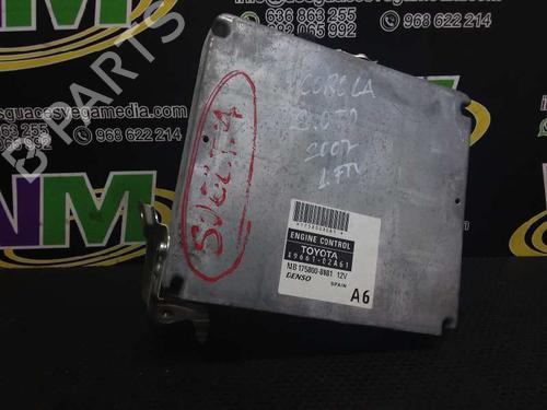 Used Engine control unit (ECU) TOYOTA COROLLA (_E12_) 2.0 D-4D (CDE120R, CDE120L_) (110 hp) 7469515