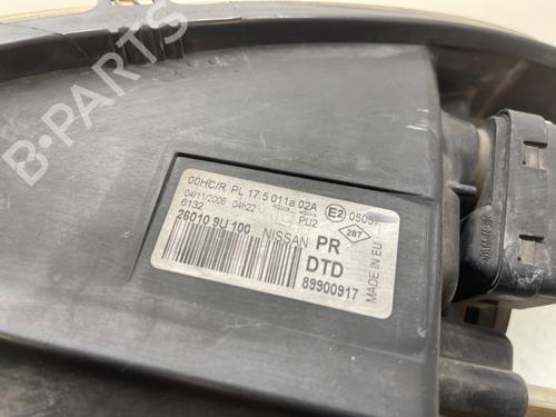 Right headlight NISSAN NOTE (E11, NE11) 1.6 | BP27407330C29 