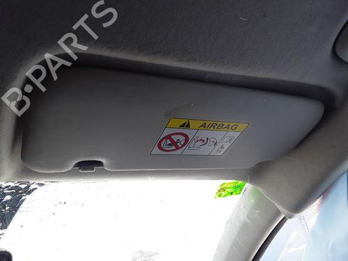 Used Right sun visor KIA RIO IV (YB, SC, FB) 1.25 (84 hp) 17042372