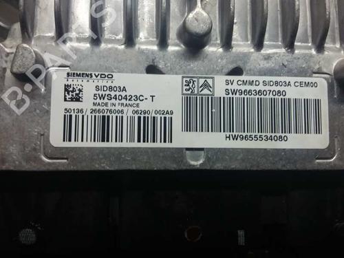 Engine control unit (ECU) PEUGEOT 407 (6D_)  | BP7469144M57 