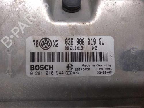 Used Engine control unit (ECU) VW CADDY III Box Body/MPV (2KA, 2KH, 2CA, 2CH) [2004-2016]  7470461