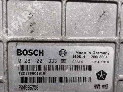 Engine control unit (ECU) CHRYSLER VOYAGER / GRAND VOYAGER III (GS_, NS_)  | BP7466631M57 