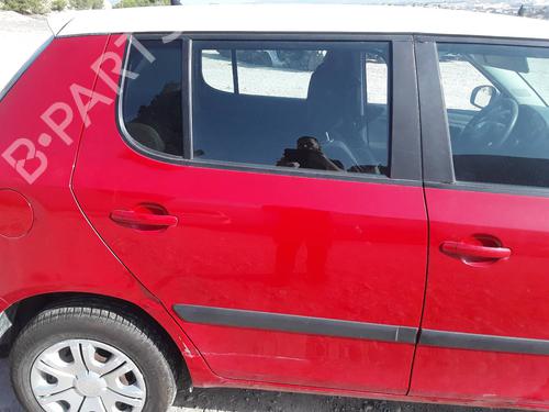 Used Right rear door SKODA FABIA II (542) 1.2 (60 hp) 17748161
