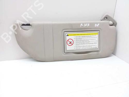 Used Right sun visor PEUGEOT 107 (PM_, PN_) [2005-2016]  7470659