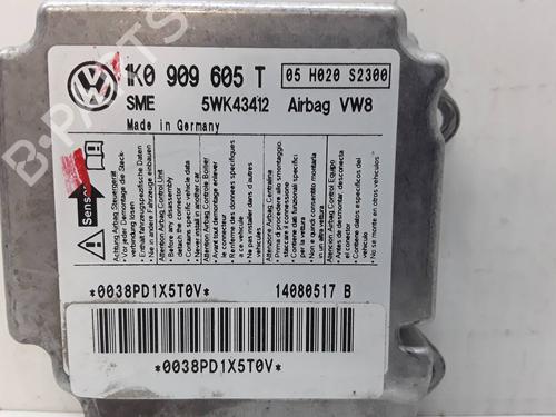 Kollisjonspute styreenhet VW GOLF V (1K1)  | BP12989634M53 