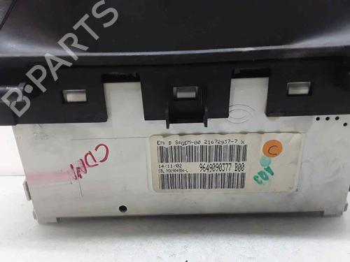 Multifunctionele display PEUGEOT 307 (3A/C) 2.0 HDi 90 | BP24494090C48 