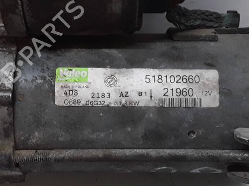 Starter FIAT PUNTO EVO (199_) 1.3 D Multijet (199AXC1A, 199BXC1A, 199AXT1A, 199BXT1A) | BP13121480M8