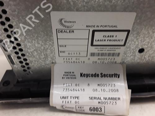 Used Radio FIAT BRAVO II (198_) 1.6 D Multijet (198AXL1B) (120 hp) 18260247
