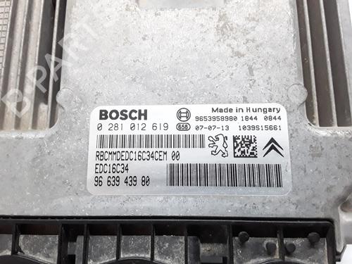 Engine control unit (ECU) PEUGEOT 307 Break (3E)  | BP8100408M57 
