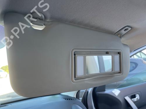 Right sun visor NISSAN QASHQAI I (J10, NJ10) 2.0 BP22714553I2