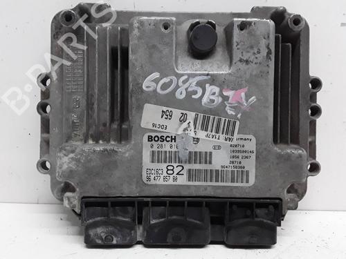 Computer motormanagement PEUGEOT 206 Hatchback (2A/C) 1.4 HDi eco 70 (68 hp) 11493496