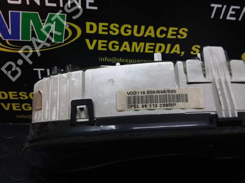 Compteur de vitesse OPEL CORSA B (S93) [1993-2009]  7469022