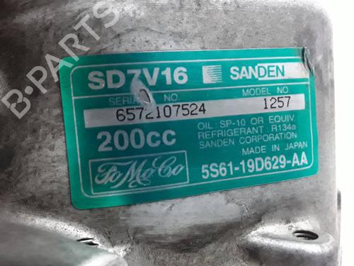 AC compressor FORD FIESTA V (JH_, JD_) 1.6 TDCi | BP9588802M34 