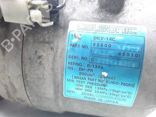 AC compressor NISSAN TERRANO II (R20)  | BP7770619M34 