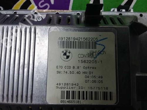 Multifunctionele display BMW X5 (E70) 3.0 d (235 hp) 7467909