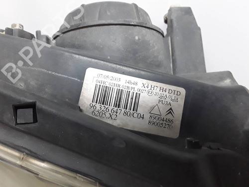 Højre forlygte CITROËN C5 I (DC_) 2.0 HDi (DCRHZB, DCRHZE) | BP8680841C29 