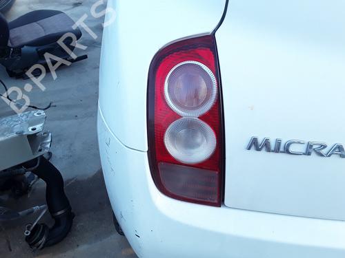 Used Left taillight NISSAN MICRA III (K12) 1.2 16V (80 hp) 18908873