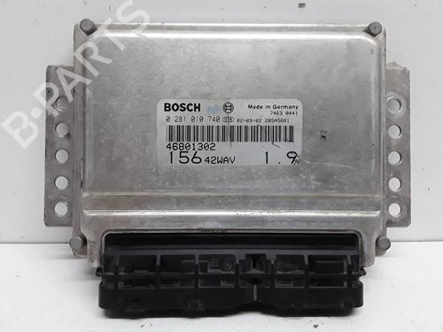 Used Engine control unit (ECU) ALFA ROMEO 156 (932_) 1.9 JTD (932.A2B00, 932.A2C00) (115 hp) 9873362