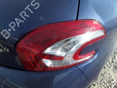 Used Right taillight PEUGEOT 208 I (CA_, CC_) 1.6 HDi (92 hp) 10965495