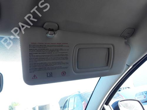 Right sun visor RENAULT MEGANE III Coupe (DZ0/1_) 1.6 16V (DZ0U, DZ1B, DZ1H) | BP15957540I2 