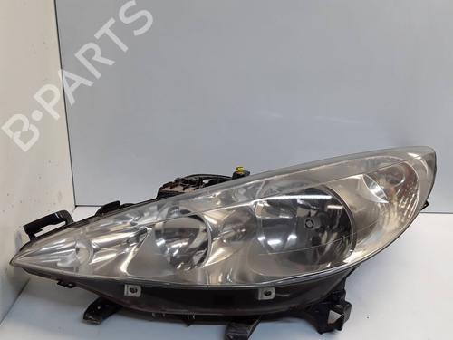 Used Left headlight PEUGEOT 207 (WA_, WC_) 1.4 HDi (68 hp) 32160245