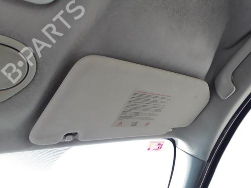 Used Right sun visor RENAULT SCÉNIC III (JZ0/1_) 1.5 dCi (106 hp) 17909446