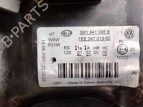 Right headlight VW GOLF PLUS V (5M1, 521) | BP37248607C29 - Image 2