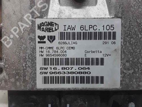 Engine control unit (ECU) PEUGEOT 207 (WA_, WC_) 1.4 16V | BP23886879M57 