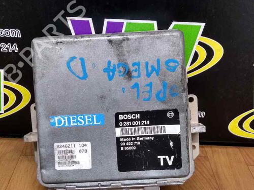 Calculateur moteur (ecu) OPEL OMEGA B (V94) [1994-2005]  7468732