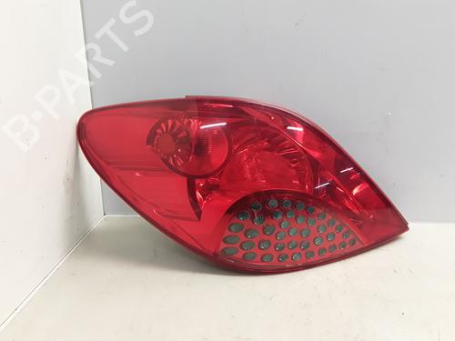 Used Left taillight PEUGEOT 207 (WA_, WC_) 1.4 16V (88 hp) 17551243