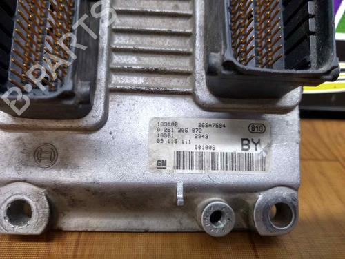 Engine control unit (ECU) OPEL CORSA C (X01)  | BP7468665M57 