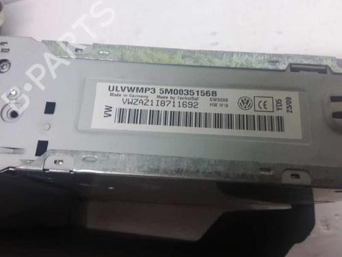 Used Radio VW POLO V (6R1, 6C1) 1.4 (6R1) (85 hp) 7471366