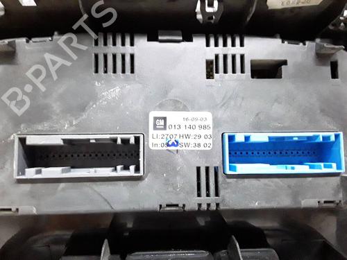 AC Styreenhet / Manøvreringsenhet OPEL ZAFIRA A MPV (T98) 2.0 DTI 16V (F75) | BP9873365I5 