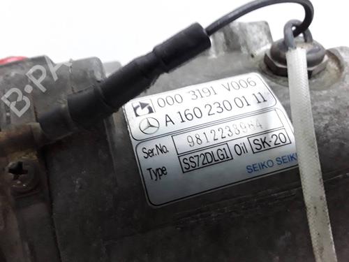 AC compressor SMART CITY-COUPE (450) 0.6 (S1CLA1, 450.341) | BP10756388M34 
