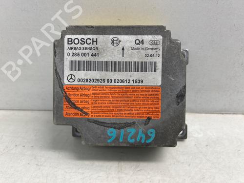 Used ECU airbags MERCEDES-BENZ E-CLASS (W211) E 200 Kompressor (211.042) (163 hp) 28503137