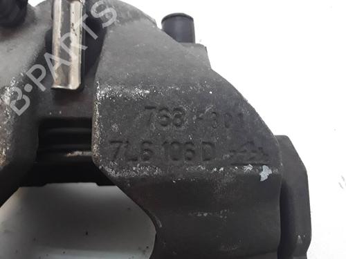 Right front brake caliper VW TOUAREG (7LA, 7L6, 7L7) 2.5 R5 TDI | BP11601257M104
