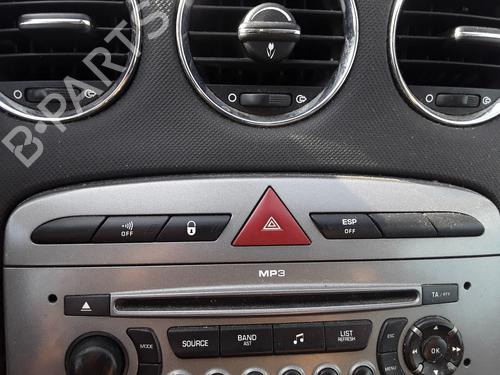 Used Warning switch PEUGEOT 308 SW I (4E_, 4H_) 1.6 HDi (109 hp) 18130332