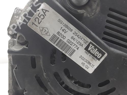 Alternator RENAULT SCÉNIC I MPV (JA0/1_, FA0_) 1.9 dTi (JA1U) | BP11201435M7 