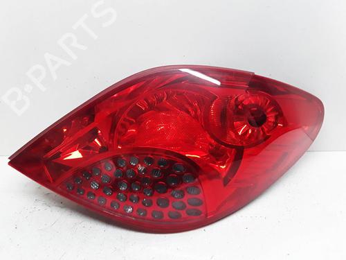 Used Right taillight PEUGEOT 207 (WA_, WC_) 1.4 16V (88 hp) 12316356