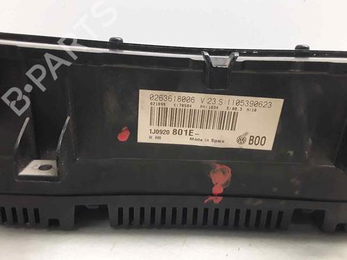 Kombiinstrument VW BORA I (1J2) 1.9 TDI | BP20105224C47 