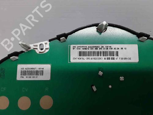 Cockpit CITROËN C3 II (SC_) 1.4 HDi 70 (SC8HZC, SC8HR0, SC8HP4) | BP7474974C47 