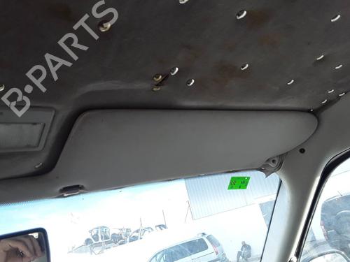 Used Right sun visor VW TRANSPORTER T4 Van (70A, 70H, 7DA, 7DH) 1.9 TD (68 hp) 11412302