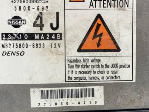 Engine control unit (ECU) RENAULT LAGUNA III (BT0/1) 2.0 dCi (BT07, BT0J, BT14, BT1A, BT1S) | BP39727036M57 - Image 3