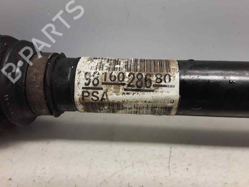 Right front driveshaft PEUGEOT 208 I (CA_, CC_) 1.6 BlueHDi 100 | BP17953111M39 