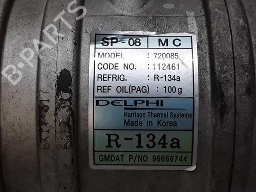 AC compressor CHEVROLET MATIZ (M200, M250)  | BP13371154M34 