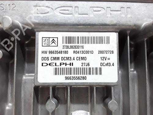 Engine control unit (ECU) PEUGEOT 407 (6D_) 2.0 (6DRFNB, 6DRFNE) | BP10079848M57 