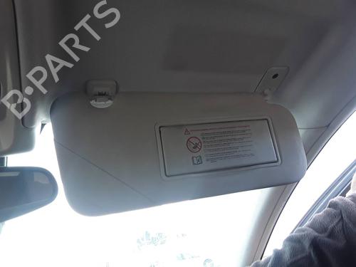 Right sun visor CITROËN C5 III (RD_) 2.0 HDi 140 (RDRHF8, RDRHFA, RDRHA8, RDRHAJ) | BP12316927I2 
