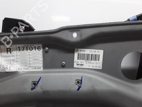 Front right window mechanism MERCEDES-BENZ A-CLASS (W169) A 160 CDI (169.006, 169.306) | BP16043052C23 