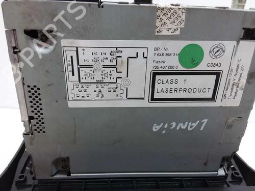 Radio LANCIA YPSILON (843_) 1.3 D Multijet (843.AXF11, 843.AXF1A, 843.AXM11,... | BP7470700E6 